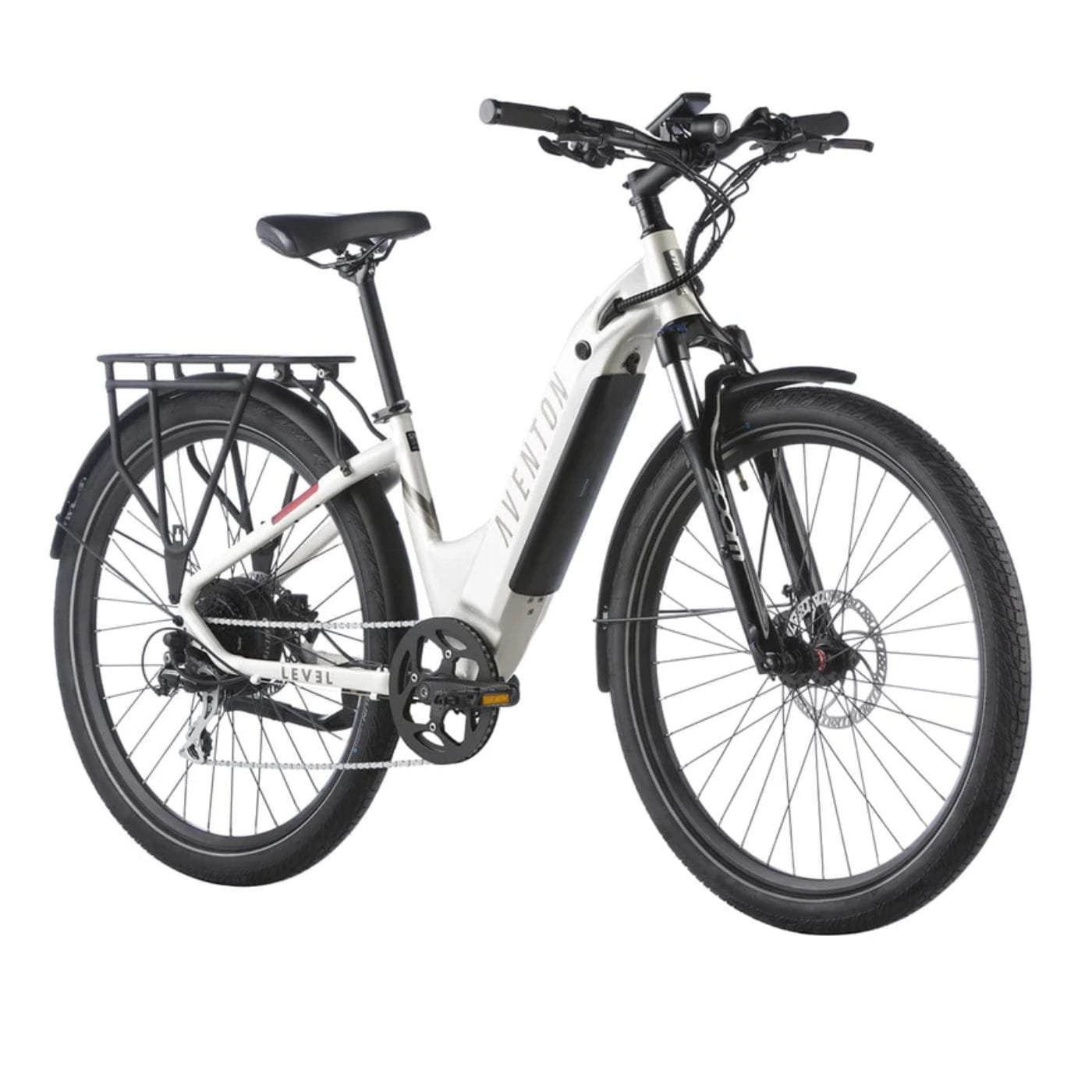 Aventon – Level.2 Commuter Step-Through EBike W/ up to 60 Miles Max Operating Range and 28 MPH Max Speed – Medium/Large