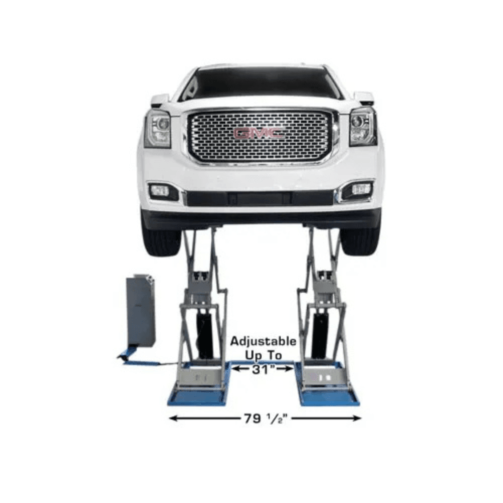 Atlas 9000 LB High Rise Scissor Lift